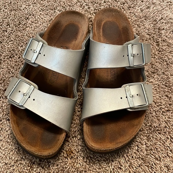 Birkenstock Shoes - Silver Birkenstock